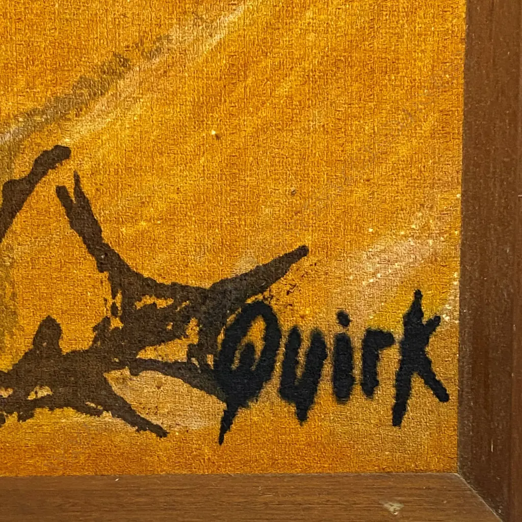 Bonnie Quirk (Australia, New Zealand, 1932-) 'Autumn Thistles', Image 1++