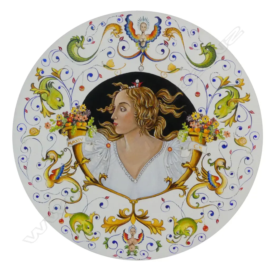 Carolyn McCondach MBE (NZ d.2020) Renaissance Remembered, Image 1++