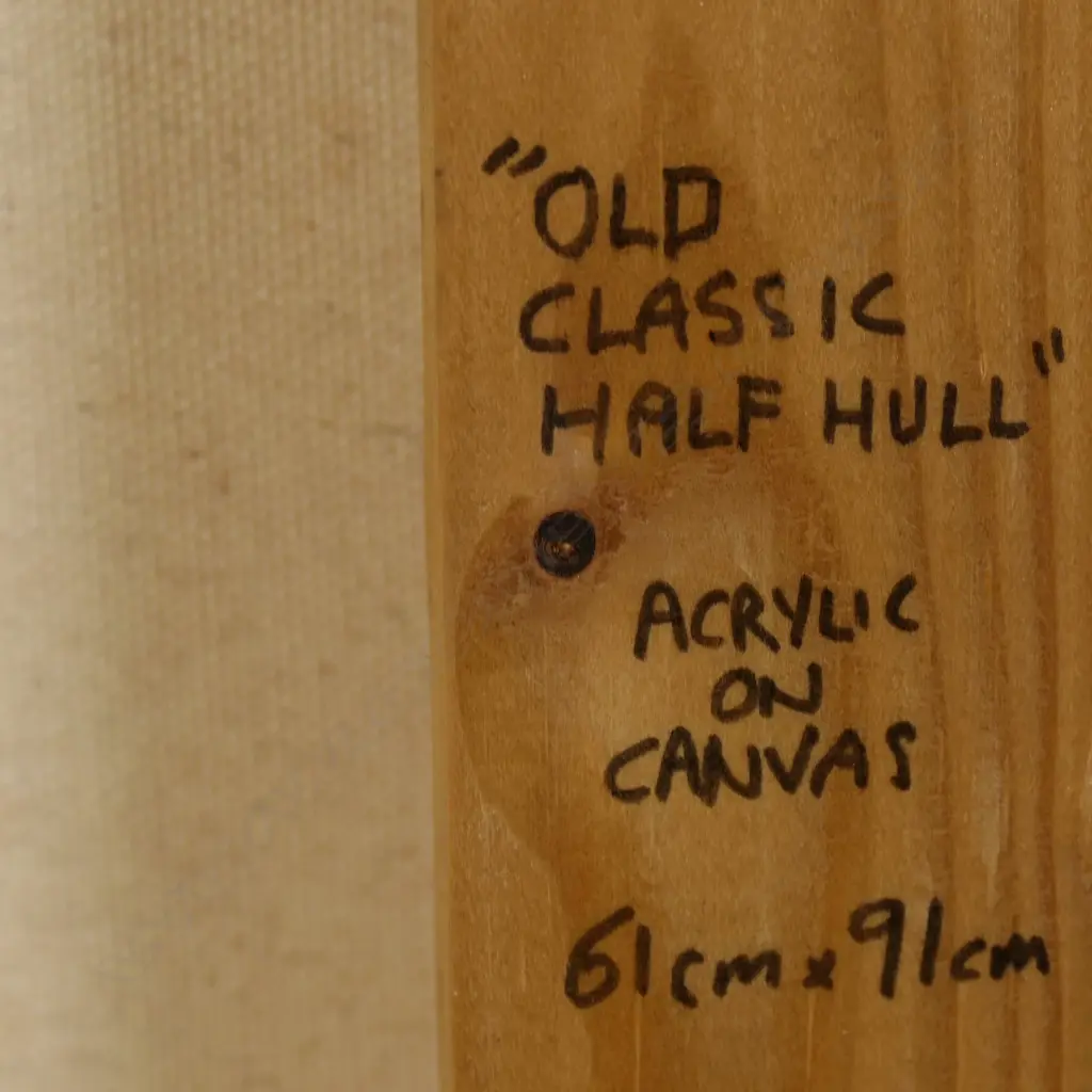 Steve Harris(1953-) 'Old Classic Half Hull', Image 1++