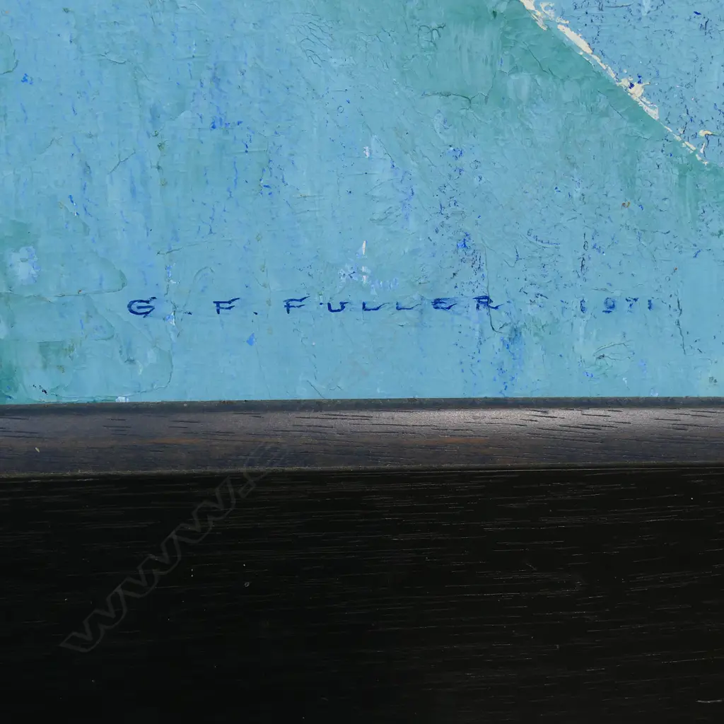 Geoffrey F. Fuller (NZ 1925-2011) 'Parting Reflections', Image 1++