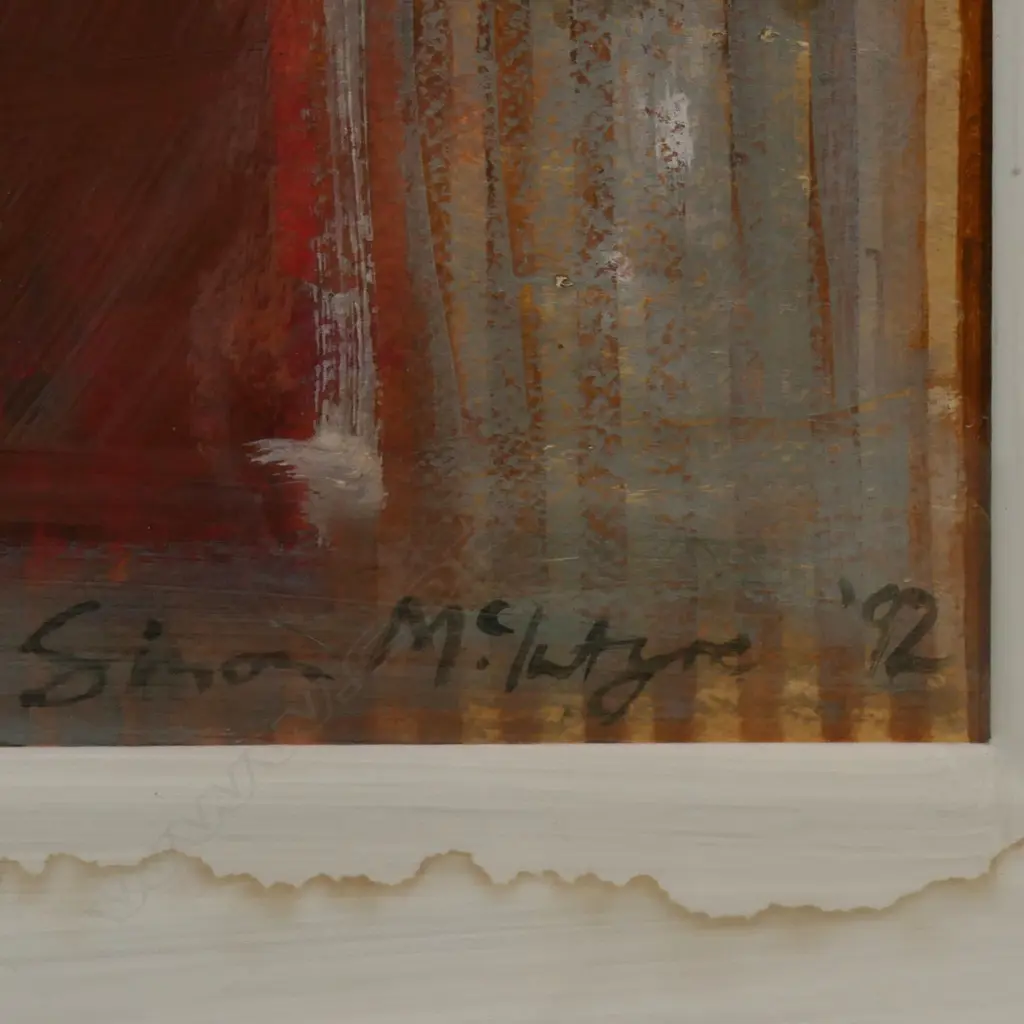 Simon McIntyre (NZ 1955-) Interior with Sound I, Image 1++