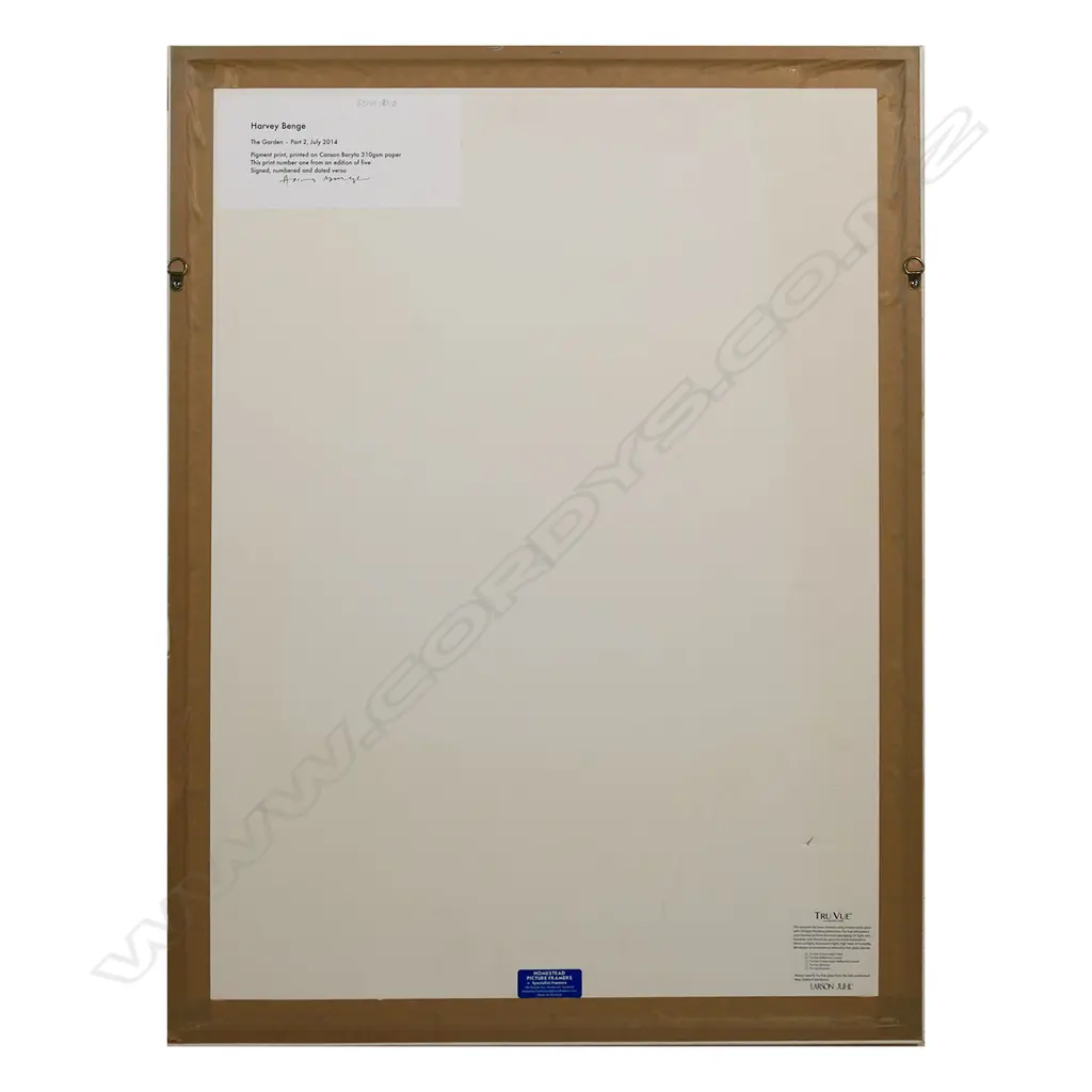 Harvey Benge (NZ 1944 - 2019) 'The Garden - Part 2', Image 1++