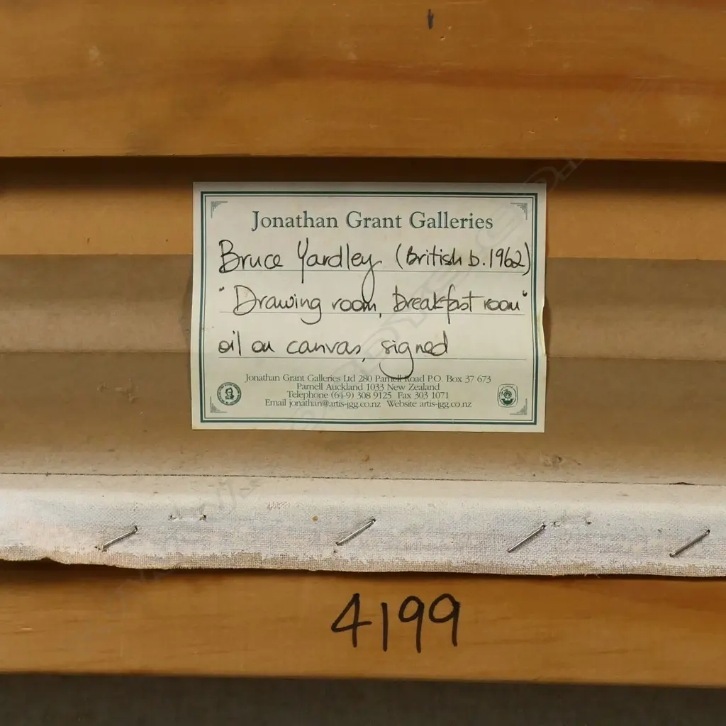 Bruce Yardley (UK 1962-) Drawing Room Breakfast Room, Image 1++