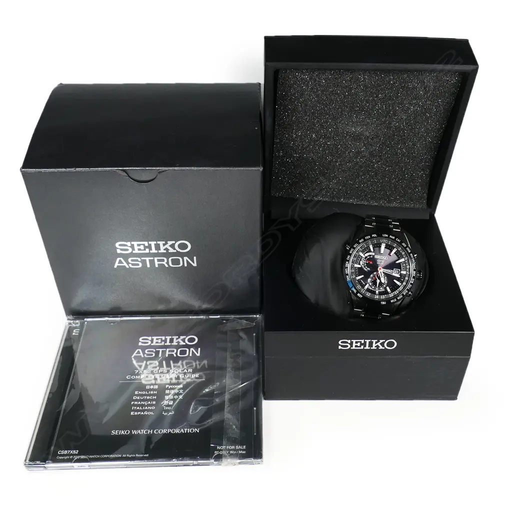 A Seiko Astron 7X52 GPS Solar wristwatch, Image 1++