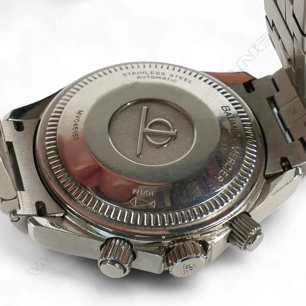 A Baume & Mercier gent's Malibu chronograph wrist watch, Image 1++