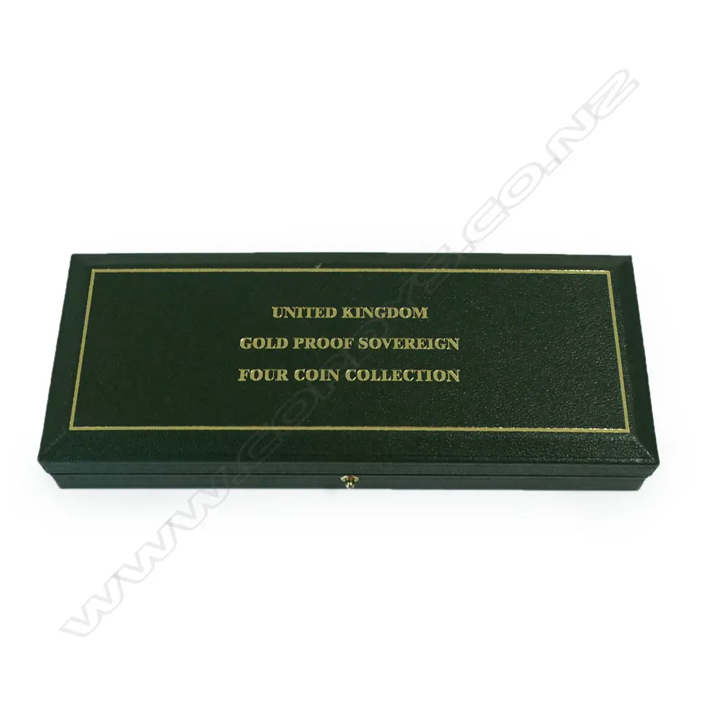 The 2004 'United Kingdom Gold Proof Sovereign Four coin Collection', Image 1++