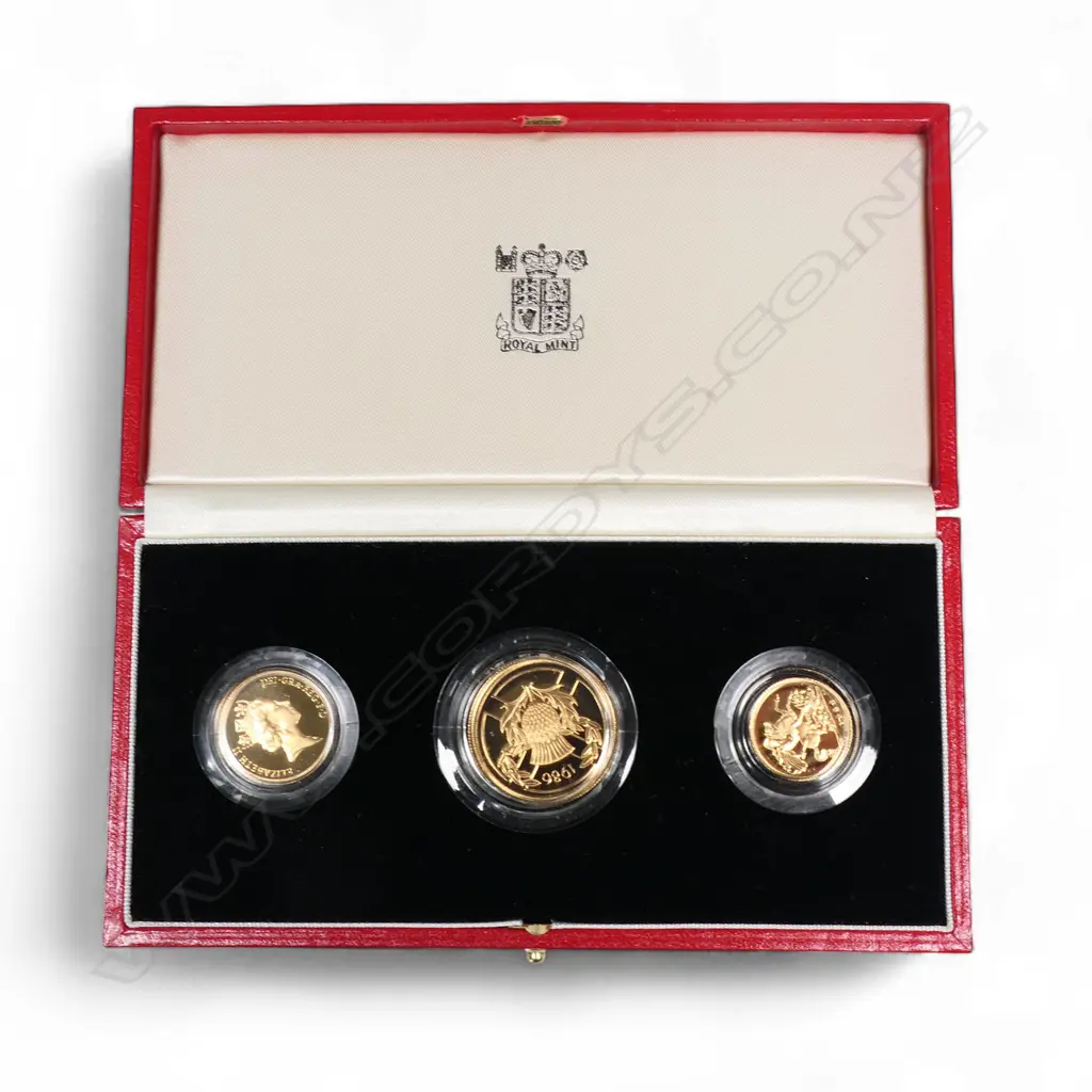 'The 1986 United Kingdom Gold Proof Set', Image 1++