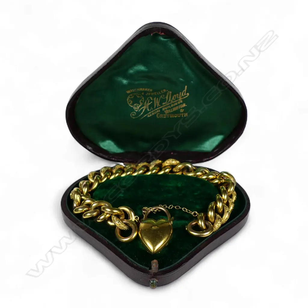 A quality Victorian gilded 9ct gold bracelet, Image 1++