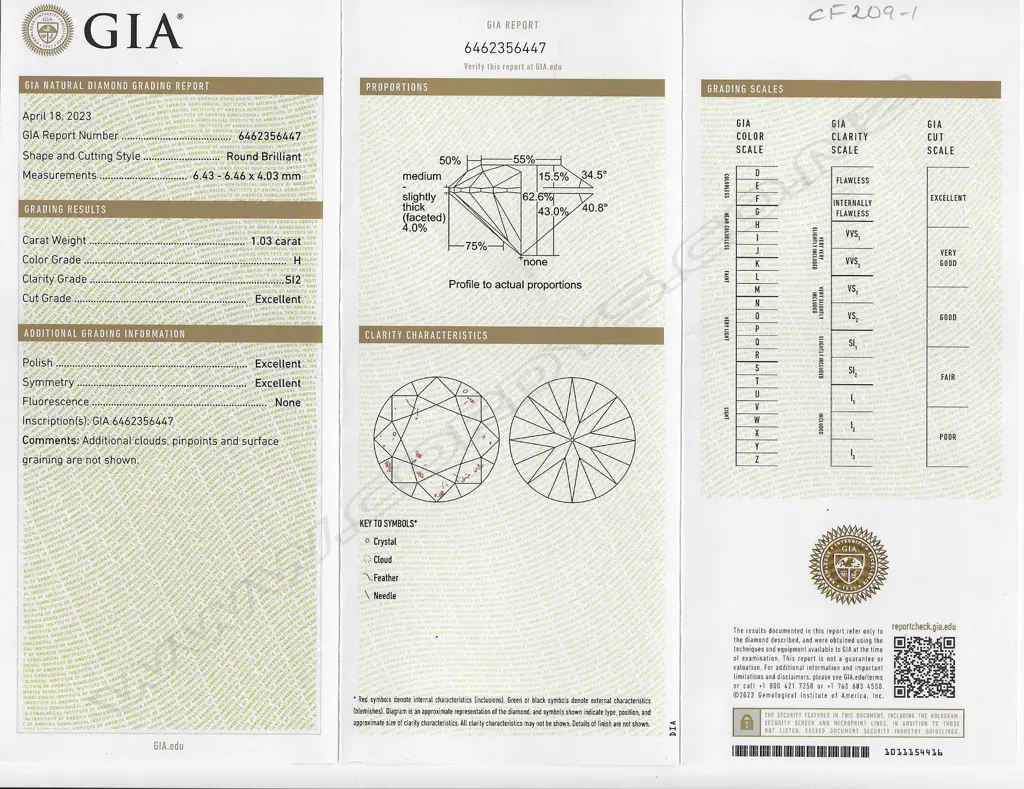 A platinum and diamond solitaire ring, Image 1++