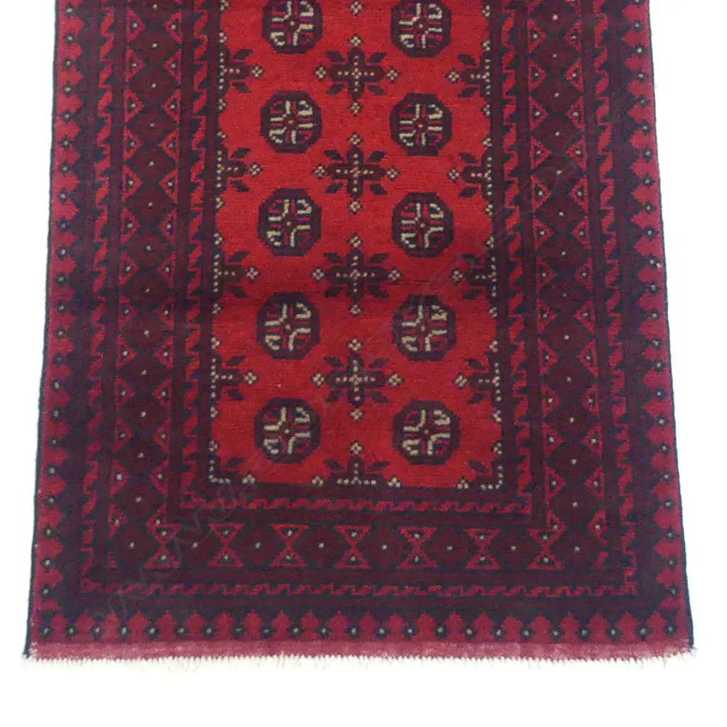 A hand-knotted Turkoman runner, Image 1++