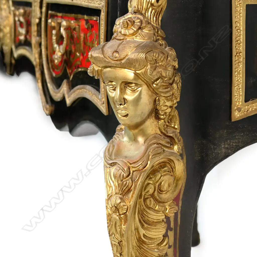 A French boulle bureau plat, Image 1++
