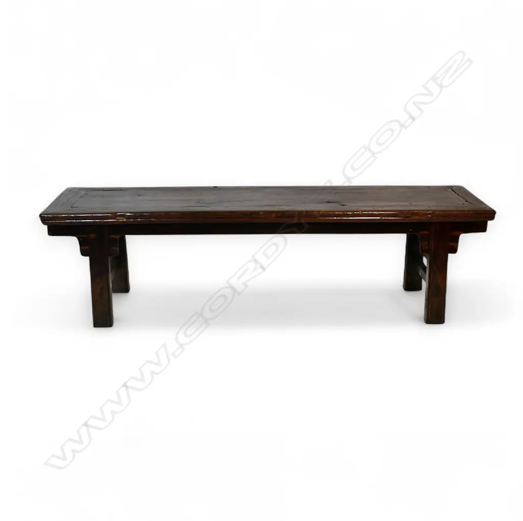 A Qing Dynasty (1920s) long spring bench, Image 1++