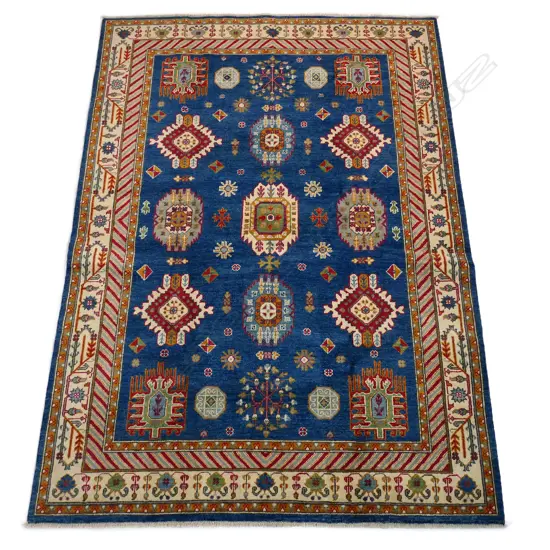 A quality handwoven Kazak rug,