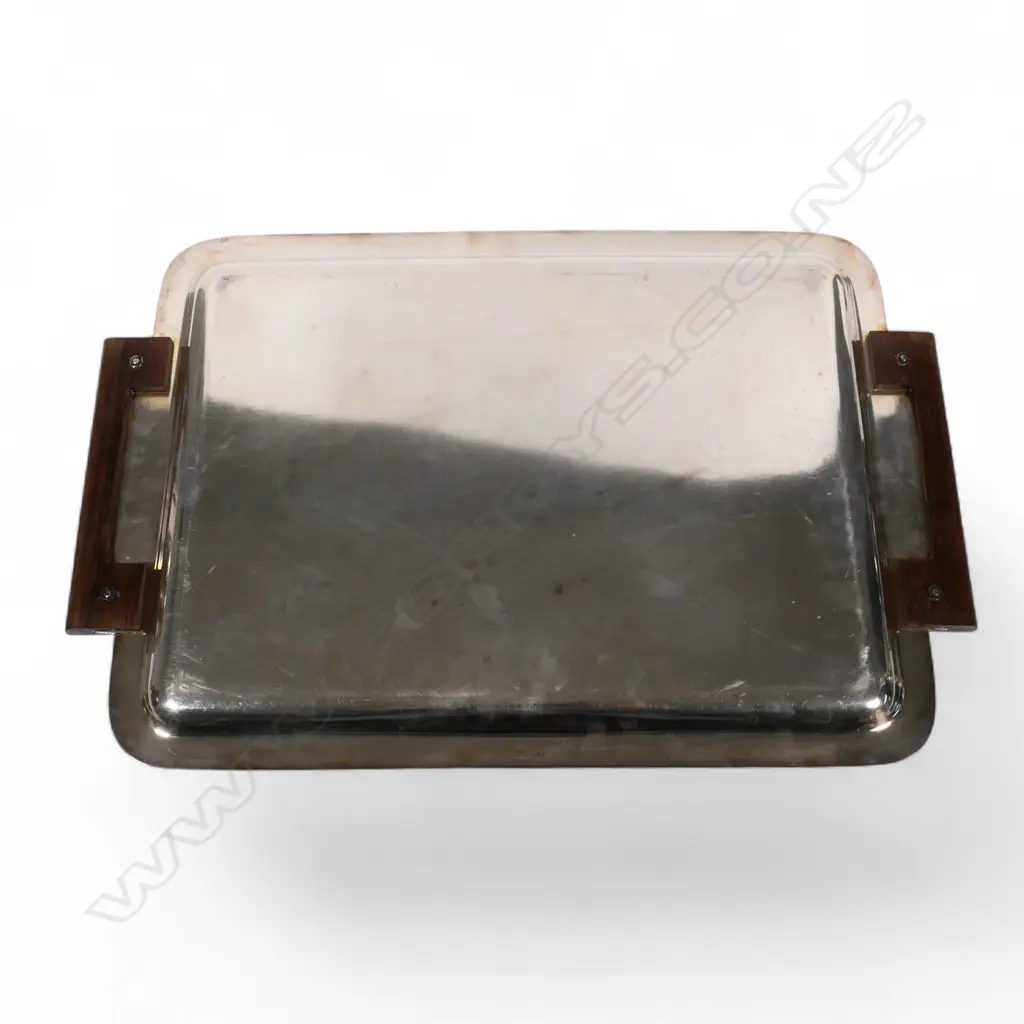 A stylish French Christofle Art Deco design quality silver-plated tea service by Luc Lanel, Image 1++
