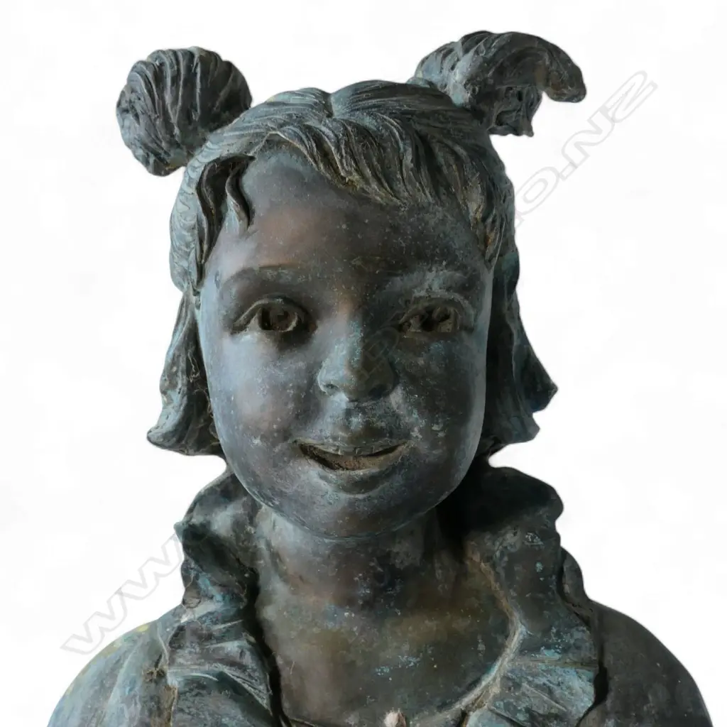 A 20thC very large bronze figure group 'Leapfrog', Image 1++