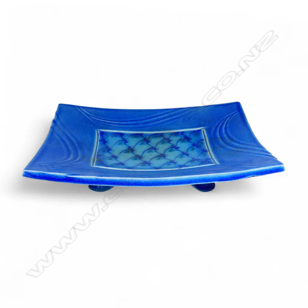 Merilyn Wiseman square slab platter, Image 1++