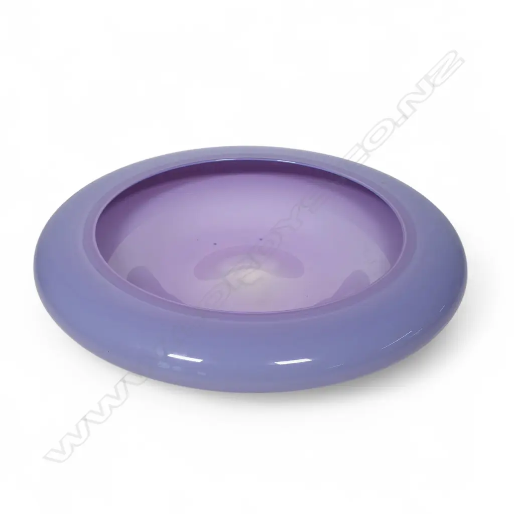 Ola & Maria Höglund Art Glass large mouth blown mauve bowl, Image 1++