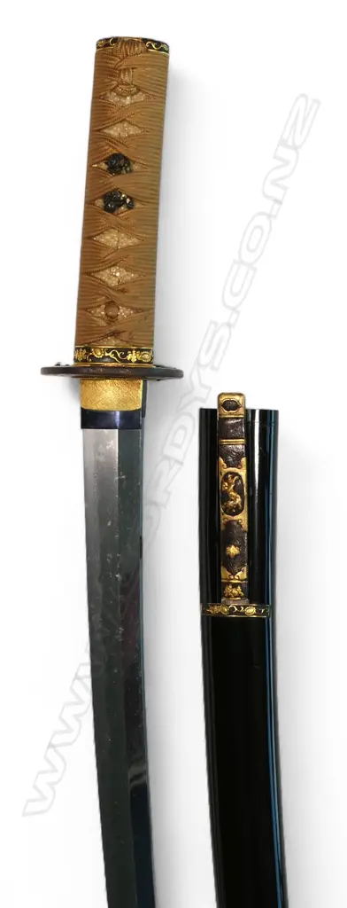 A quality Japanese wakazashi attributed to Bungo Tiara Takeda Image 1++