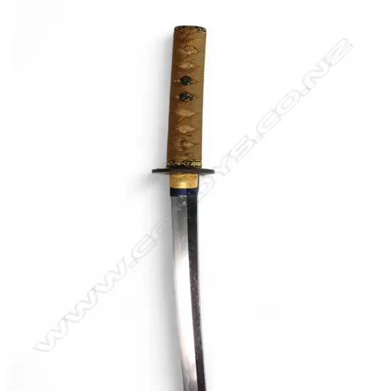A quality Japanese wakazashi attributed to Bungo Tiara Takeda
