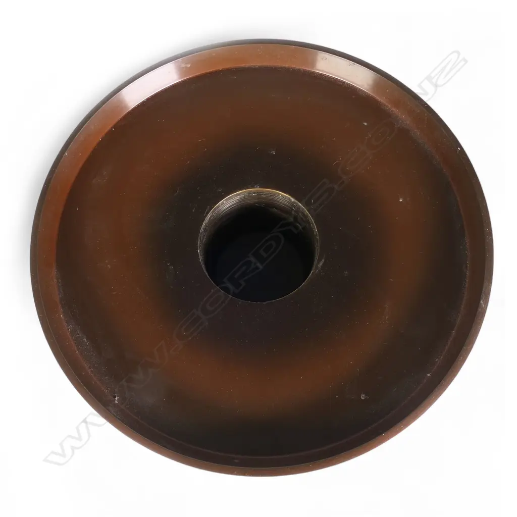An old Japanese bronze usubata ikebana flower vase, Image 1++