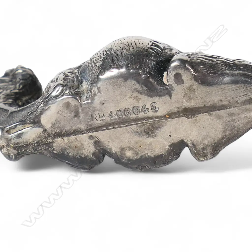 An Edwardian silver recumbent camel pin cushion, Image 1++