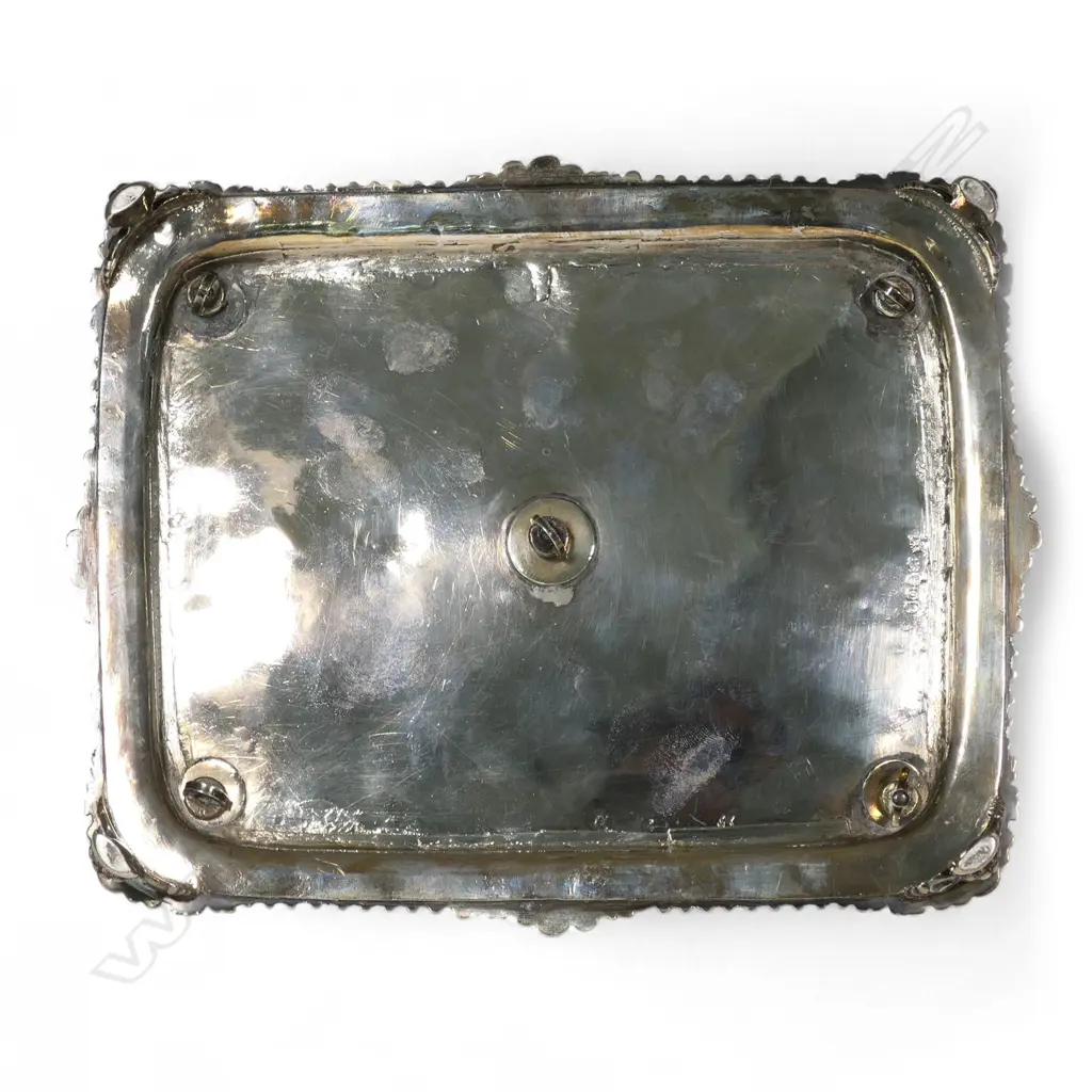 A late George III silver cruet set, Image 1++