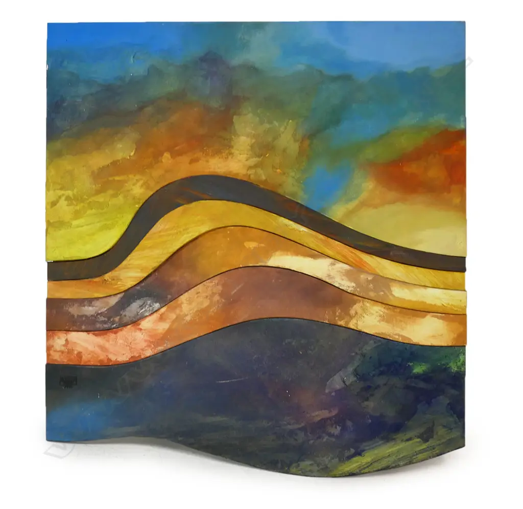 Parkin Patterson (NZ 1948-) '3D Abstract', Image 1++
