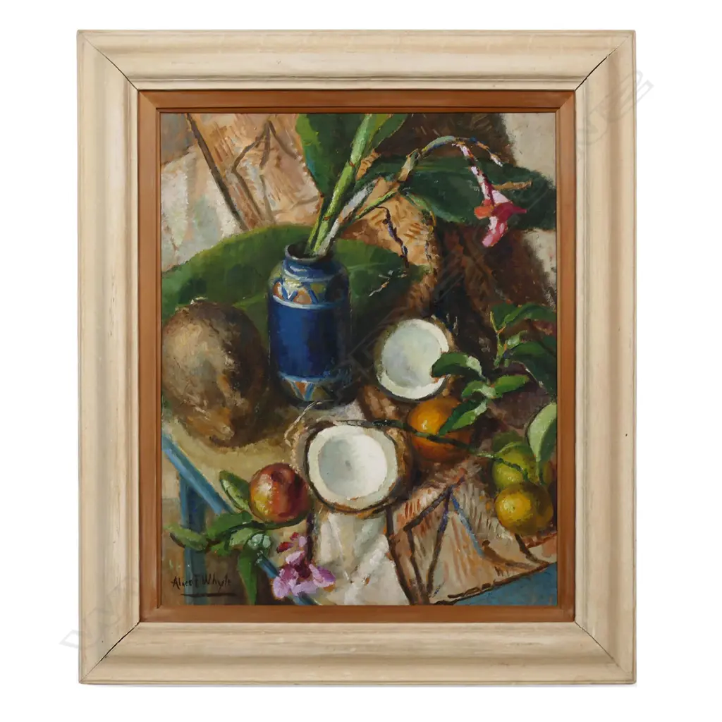Alice F. Whyte (NZ 1880-1952) Still Life, Image 1++