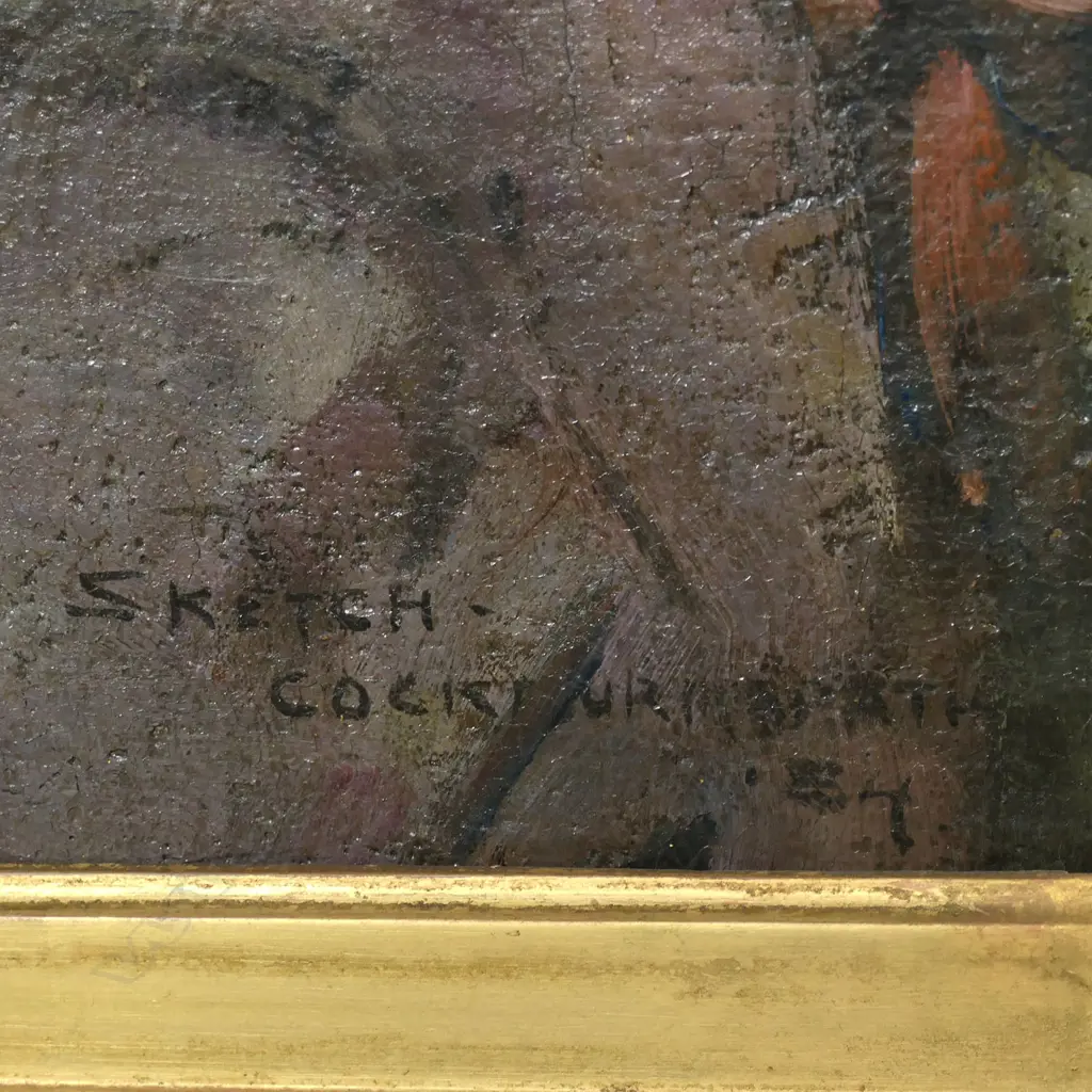 Sir James Guthrie RA PRSA (1859-1930) 'Sketch' (for 'Schoolmates'), Image 1++