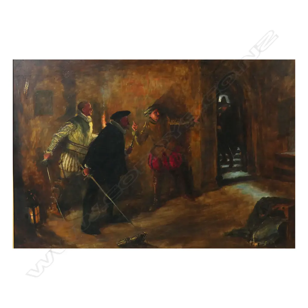 A. Leicester Burroughs (UK 1872-1916) 'Guy Fawkes Fifth November', Image 1++