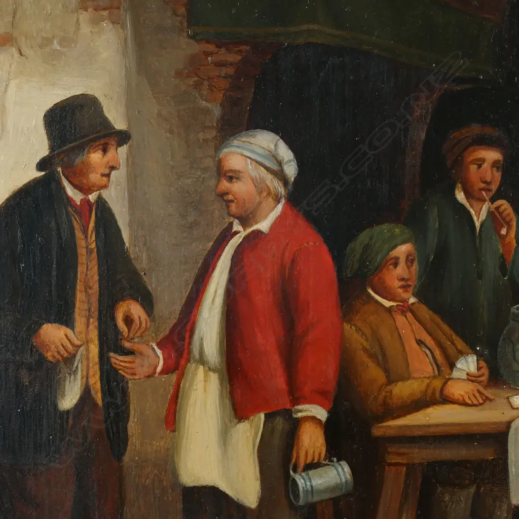 Artist unknown 19thC Dutch school interior scene, Image 1++
