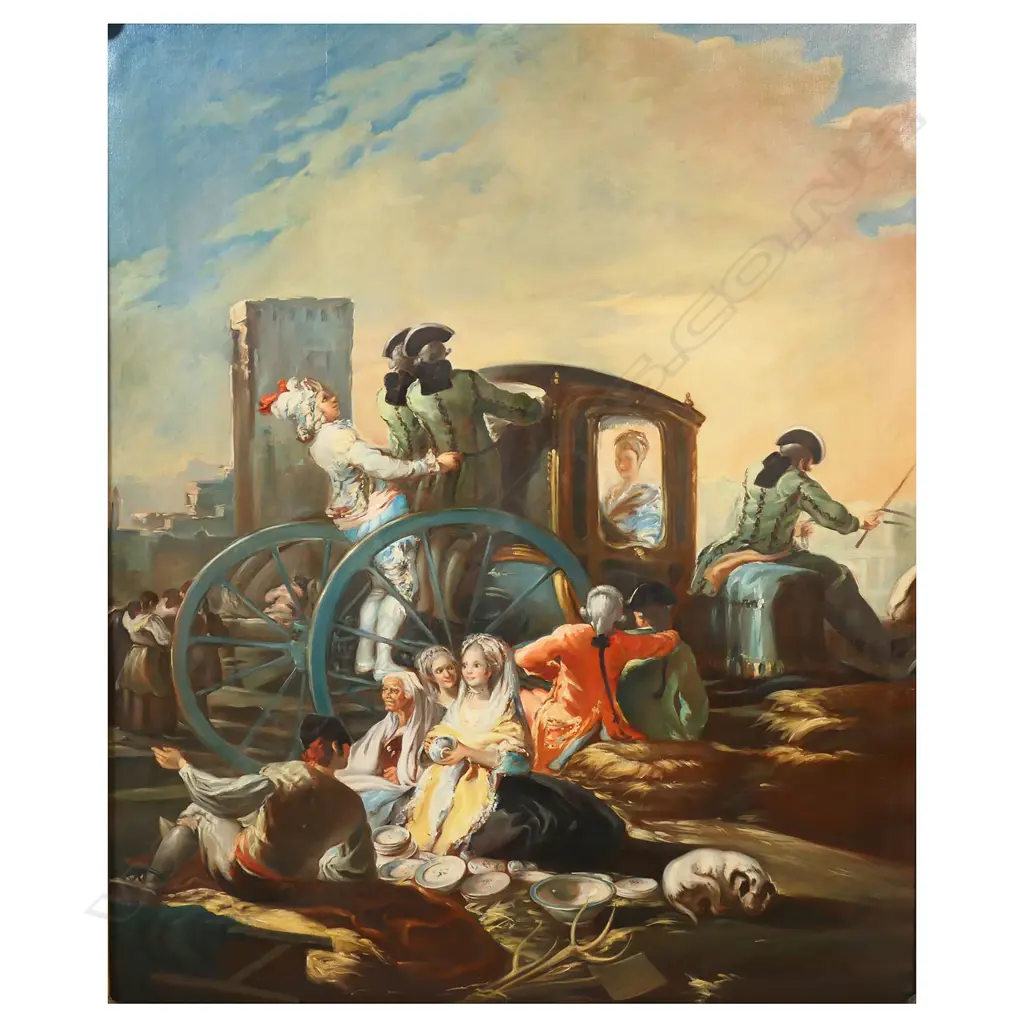 After Goya The Pottery Vendor Image 1++