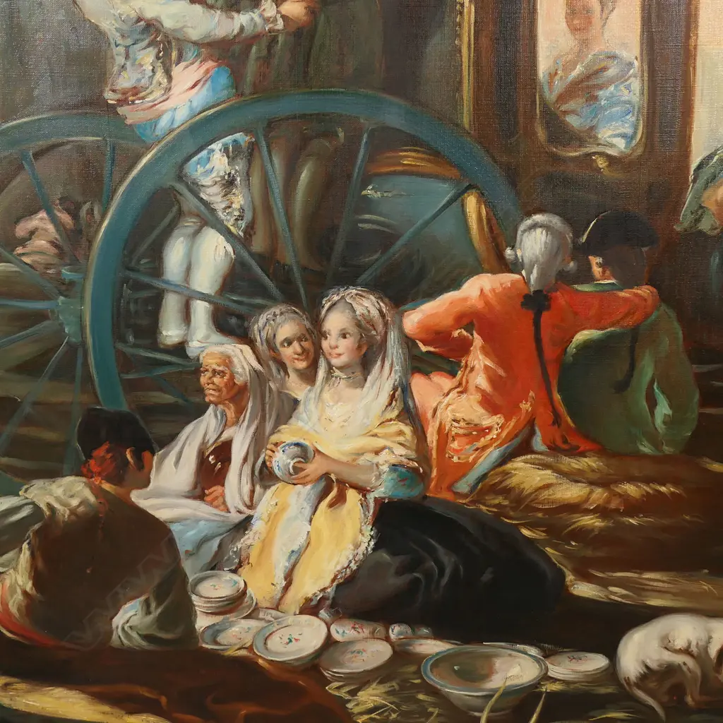 After Goya The Pottery Vendor Image 1++