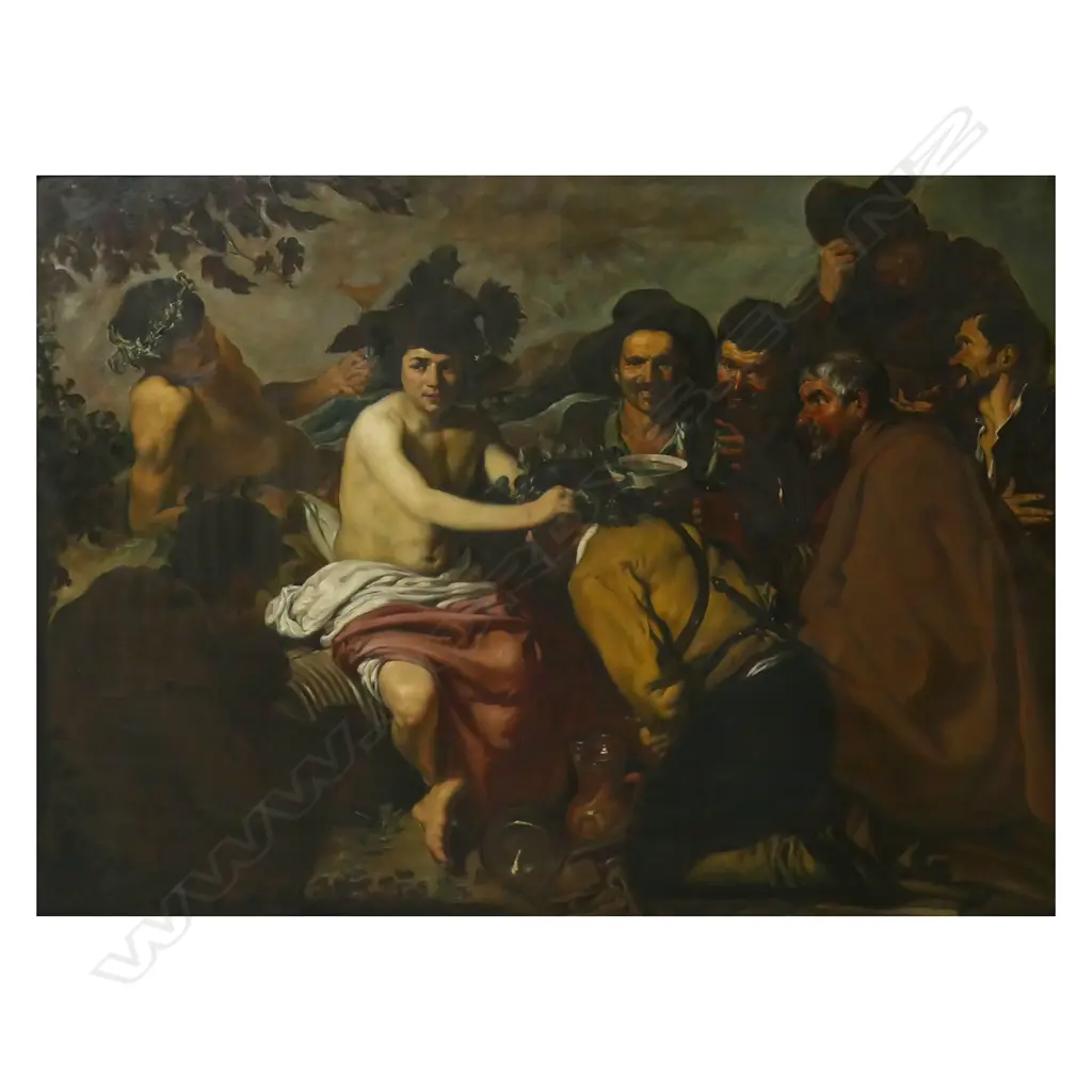 After Diego Velazquez The Triumph of Bacchus, Image 1++