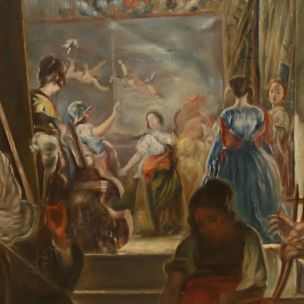 After Diego Velazquez Las Hilanderas (The Spinners), Image 1++