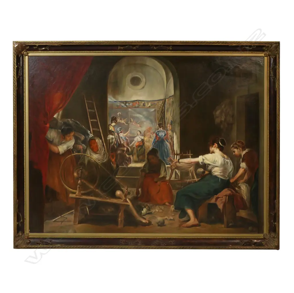 After Diego Velazquez Las Hilanderas (The Spinners), Image 1++