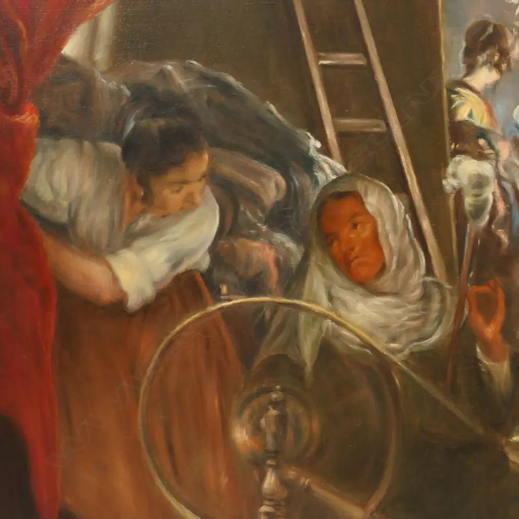 After Diego Velazquez Las Hilanderas (The Spinners), Image 1++