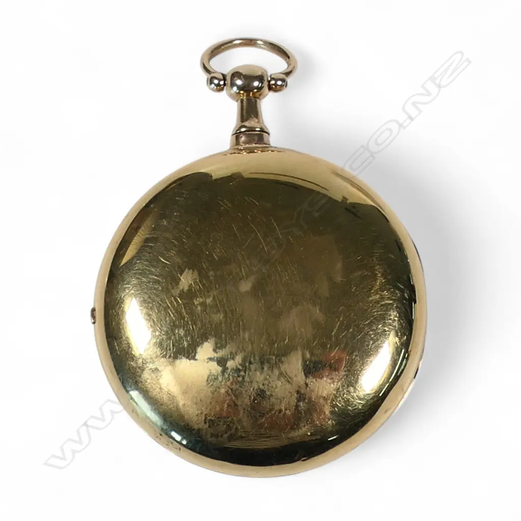 A Victorian Mitchell & Russell (Glasgow) 18ct gold pair cased gent's pocket watch, Image 1++