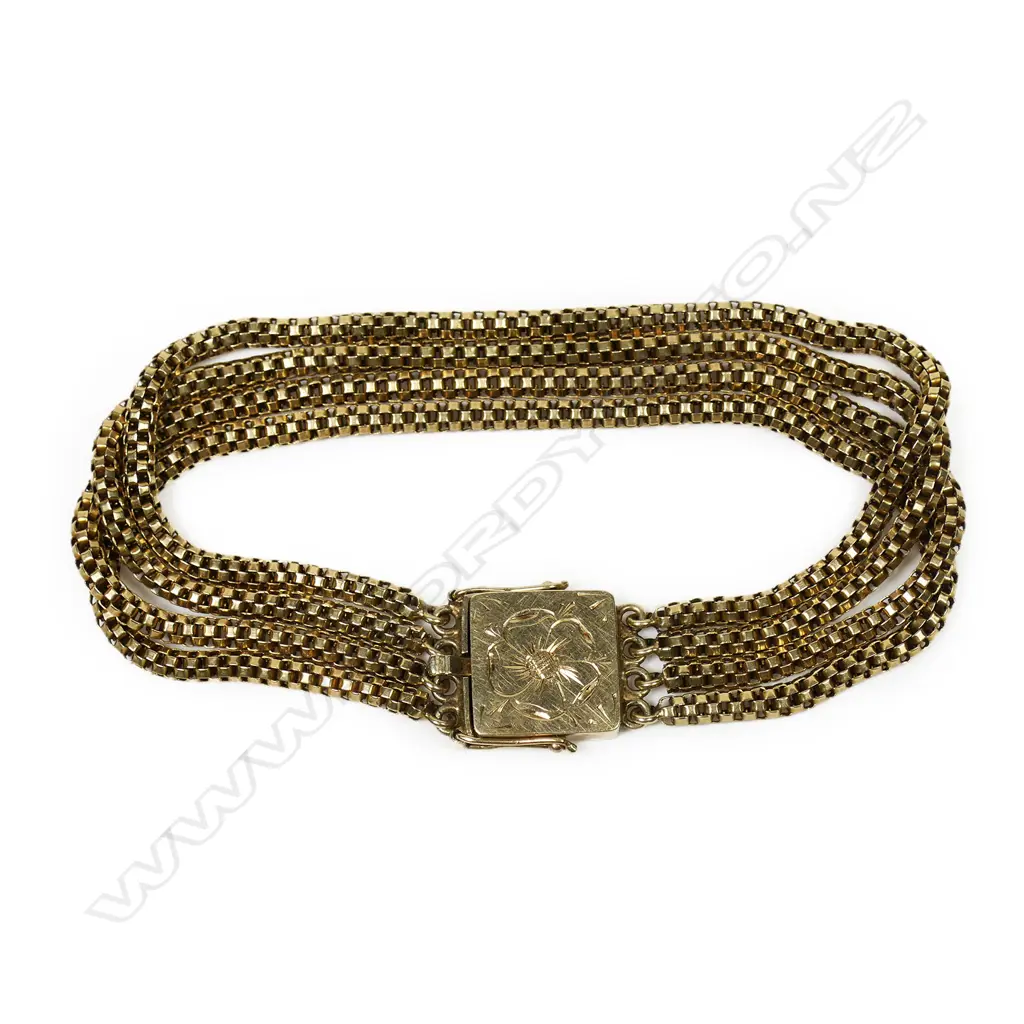 A Victorian 15ct gold bracelet, Image 1++