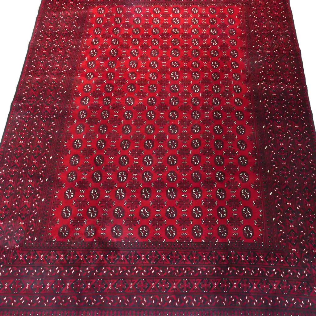 A hand knotted Turkman carpet, Image 1++