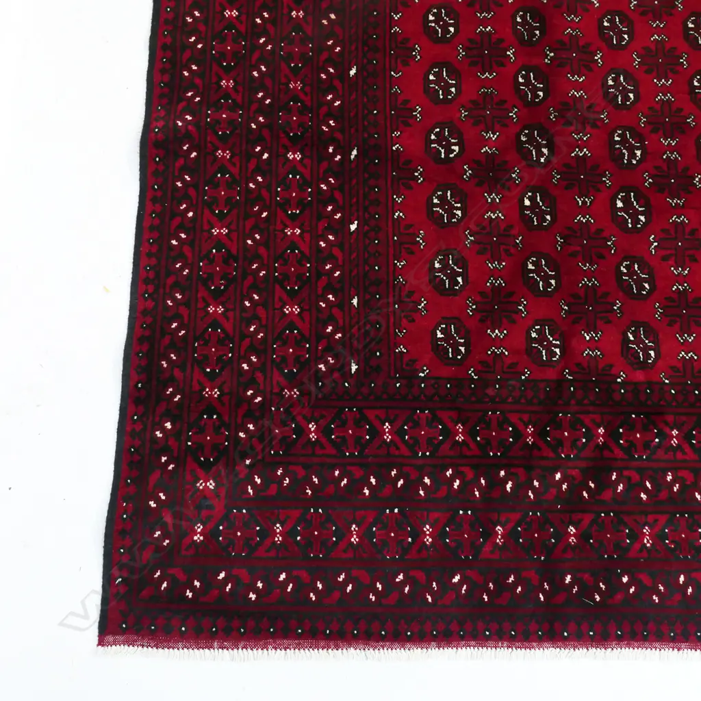 A hand knotted Turkman carpet, Image 1++