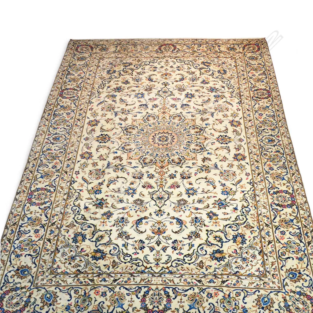 A fine hand knotted Kashan carpet, Image 1++