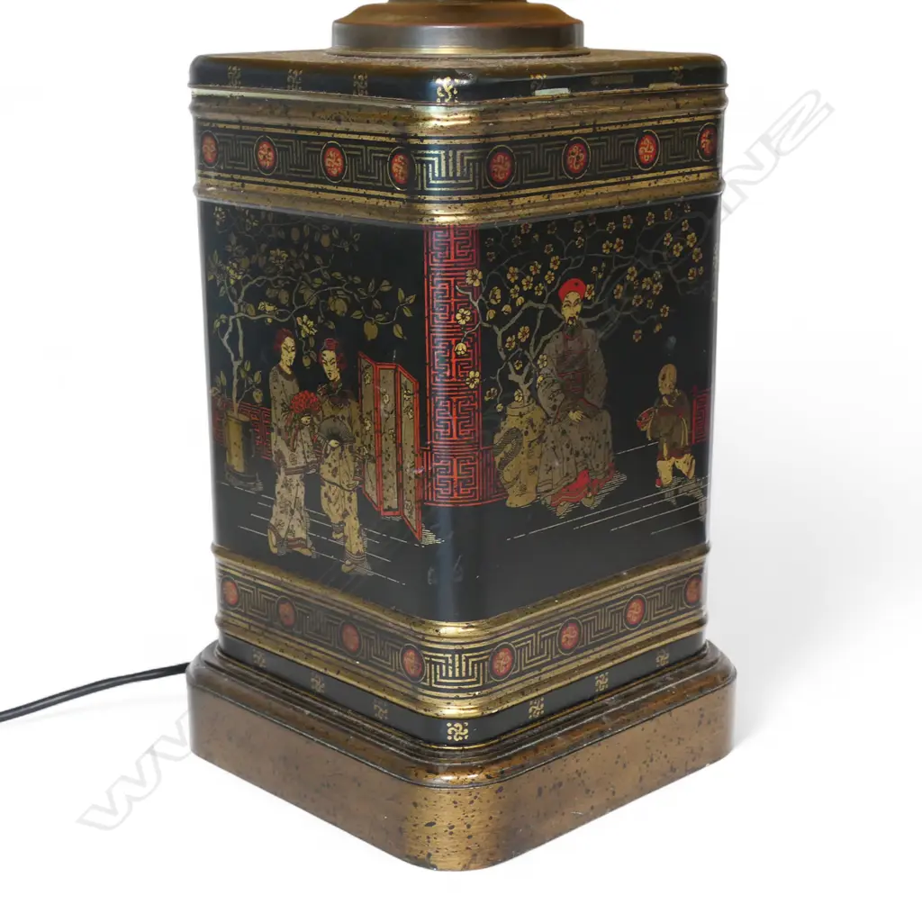 A pair of vintage Frederick Cooper table lamps, Image 1++