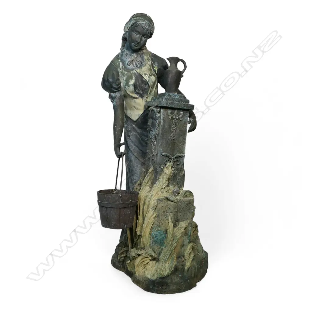 A large and impressive bronze sculpture of the water girl, Image 1++