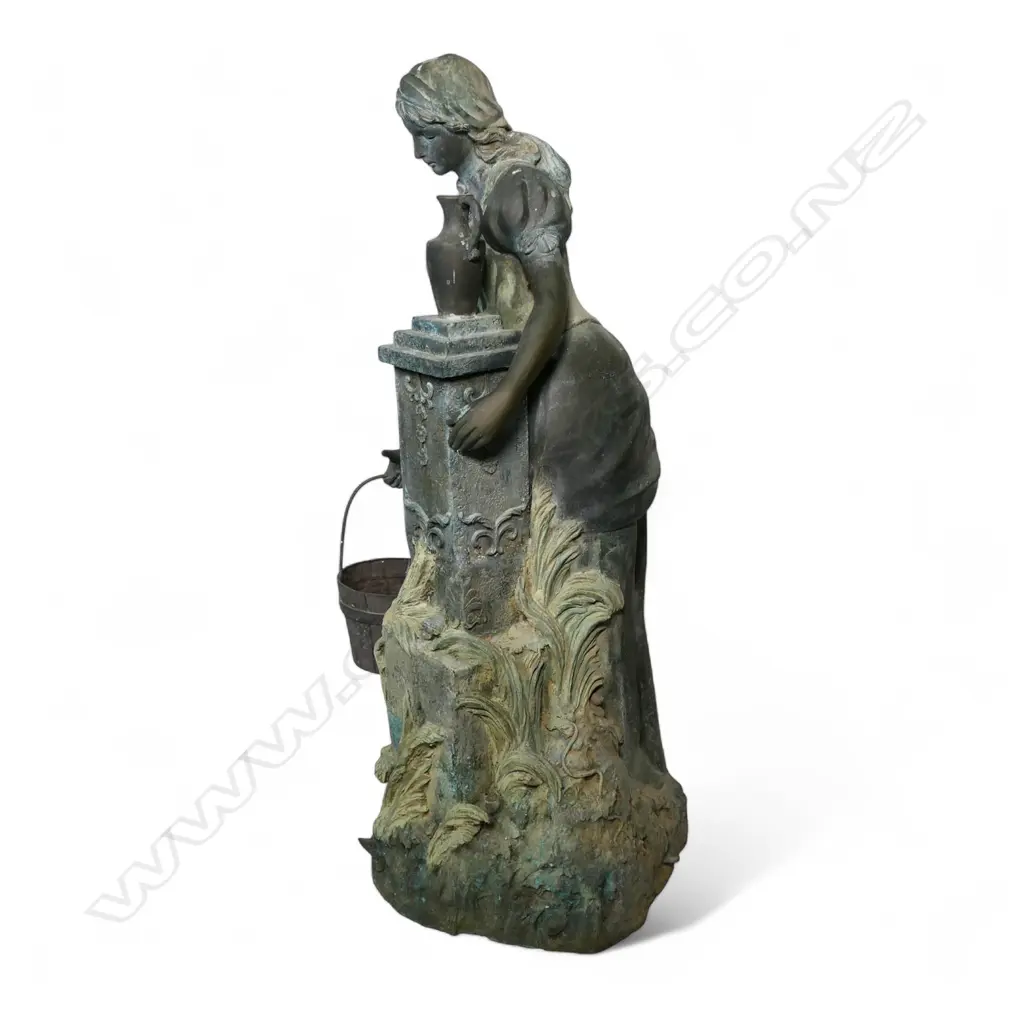 A large and impressive bronze sculpture of the water girl, Image 1++