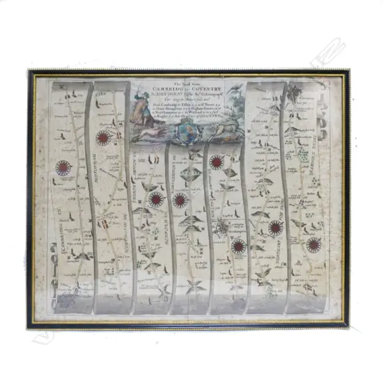 An 18thC strip map