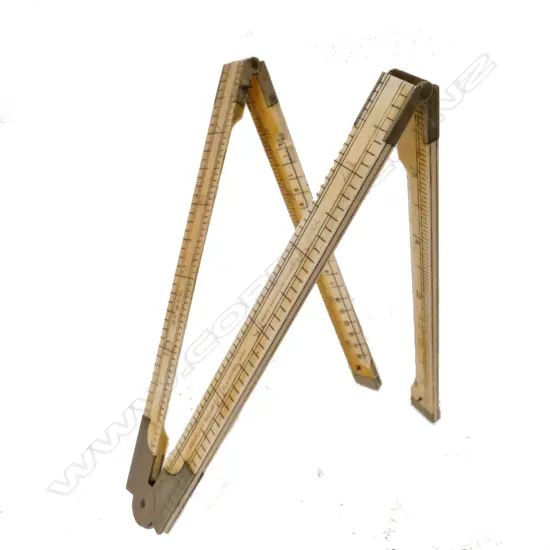 A Stanley ivory rule