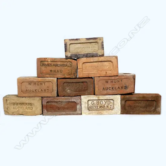 Eleven NZ bricks
