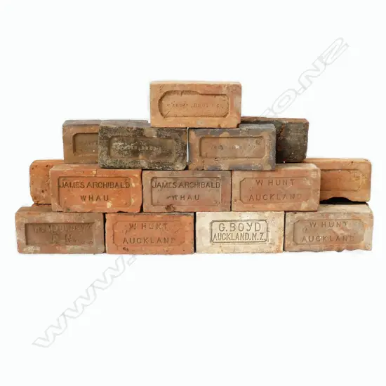 Twenty N.Z bricks