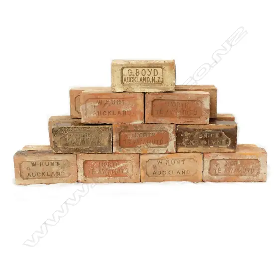 Twenty N.Z bricks